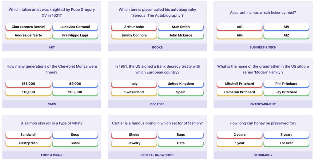 Random trivia questions free generator trivia fyi